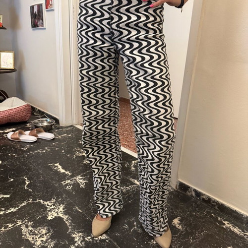 H&M jeans white-black size S like new
