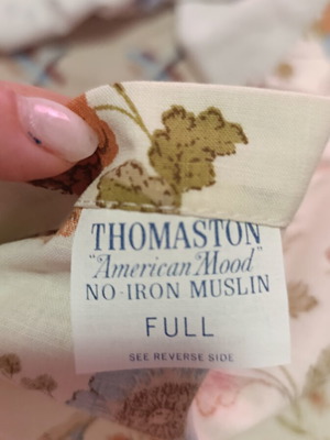 Thomaston American Mood Full bed sheet and pillowcases set