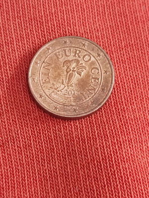 Νόμισμα 1ευρω cent Austria 2015 μεταχειρισμένο