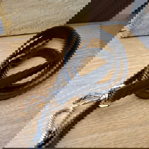 Τσάντα χειρός μαύρη γνήσιο δέρμα καινούργιο