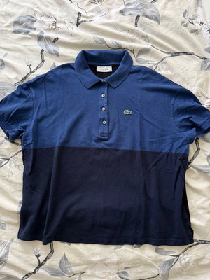 Lacoste women t-shirt used, size S, blue