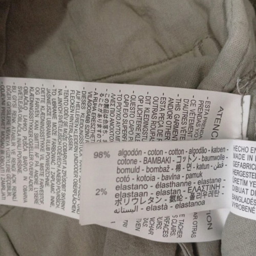 Zara βερμούδα, μέγεθος L, γκρι