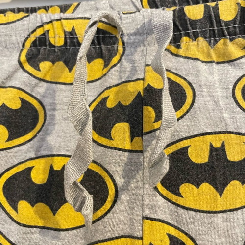 Batman pyjama bottom used, size 8-9, grey and yellow
