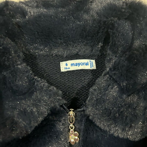Mayoral short jacket like new, blue, size 116 cm