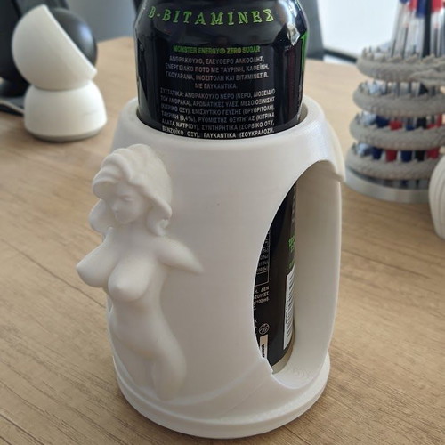 Drink Can Holder with Figure of Prow New