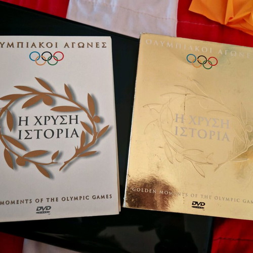 Olympic Games 4 DVD box set used, the golden history