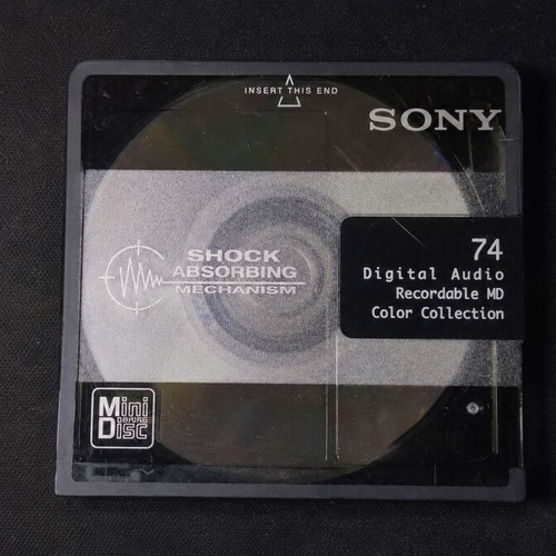 MiniDisc MD 74 minutes used, pack of 14 with cases