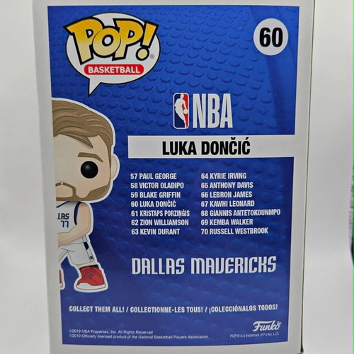 Funko Pop Basketball Luka Doncic No.60 like new