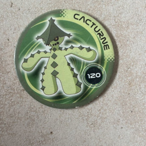 Cacturne 120 Official Nintendo Pokemon Pickers 2005 used