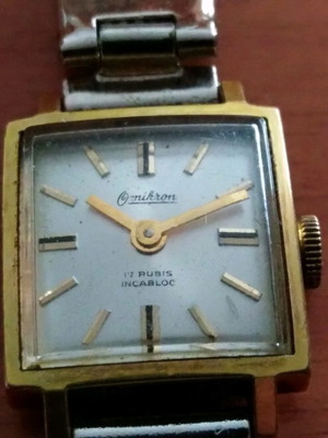Omikron women's Swiss mechanical watch used