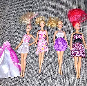 Barbie Ariel κ τρεις ακόμη Barbie