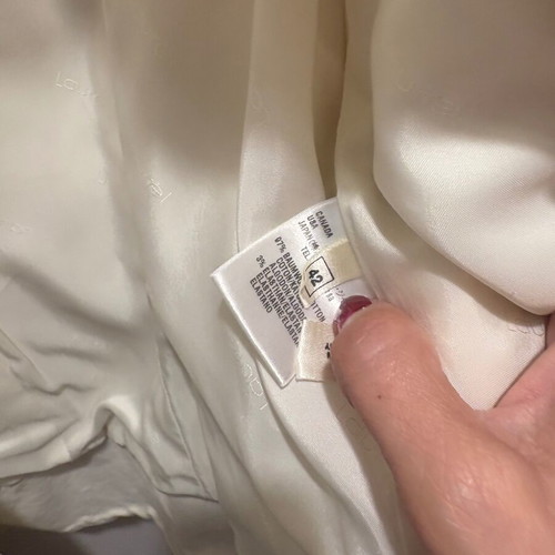 White jacket like new, XL size