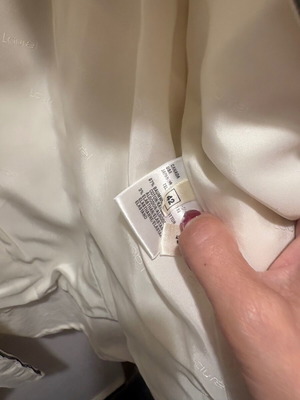 White jacket like new, XL size