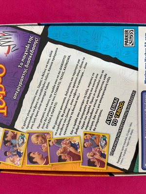 Taboo board game used