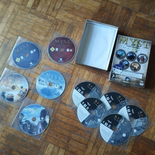 PC Myst The Collection used with all discs and Diaktis tape