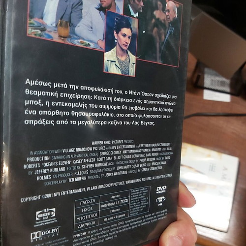 Ocean's Eleven DVD like new