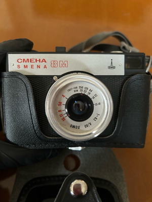 Smena 8M film camera like new, 35mm vintage Soviet model