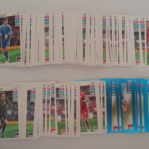 Road to UEFA Euro 2020 Adrenalyn XL cards used, pack of 235
