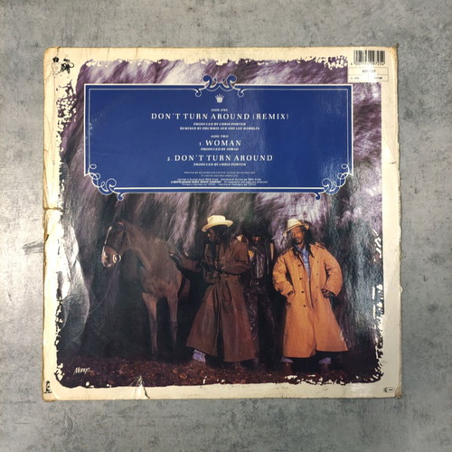Aswad Don't Turn Around 12'' Vinyl Maxi Single used, reggae