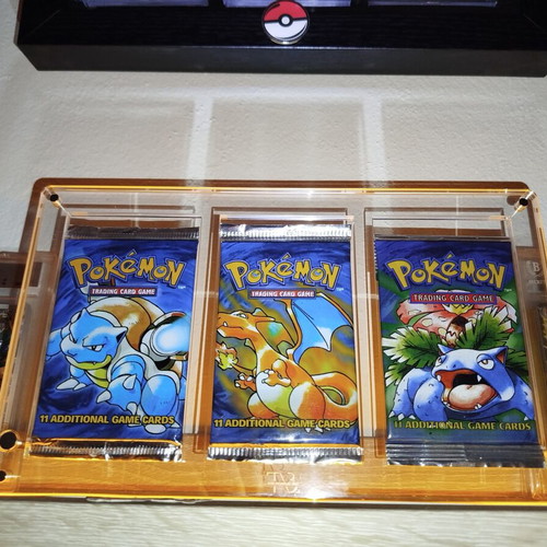Pokemon Base Set Booster Packs Set of 3 (Sealed)