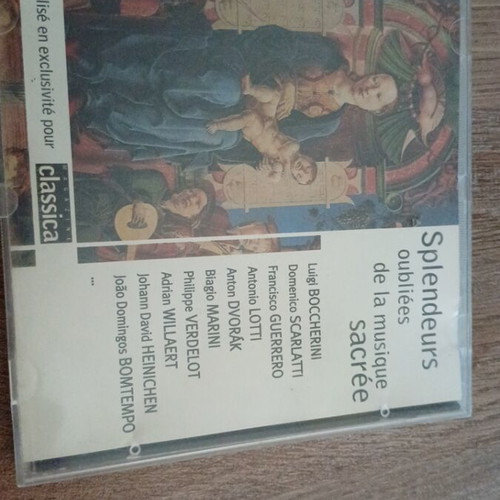 Classical music CD compilation Splendeurs oubliées de la musique sacrée used