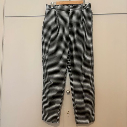 Zara checked pants size Medium like new