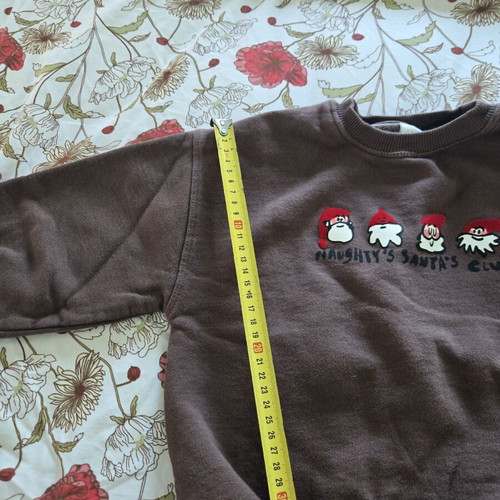 Zara sweatshirt used, size 116 cm, brown, age 6