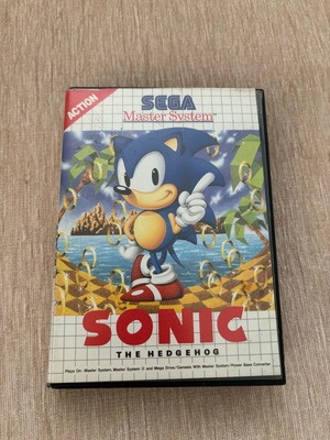 Sonic the Hedgehog Sega Master System английска употребявана