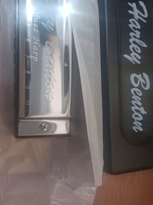 Harley Benton Blues Harp Harmonica in B
