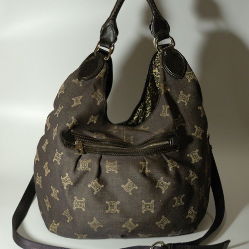 Celine Original Bag - Macadam Denim Gray Satchel