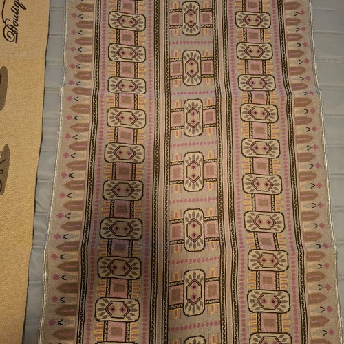 Table runner handmade, gift with beads