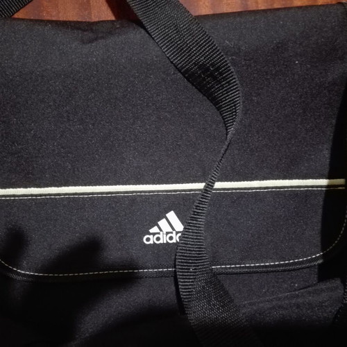 Adidas shoulder bag like new, black fabric