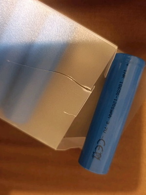 18650 Type Battery 1200 mAh New