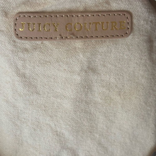 Juicy Couture canvas beach bag like new, beige, shoulder type