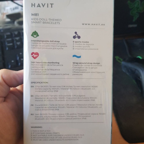 Havit M81 Smart Watch new, kids, blue