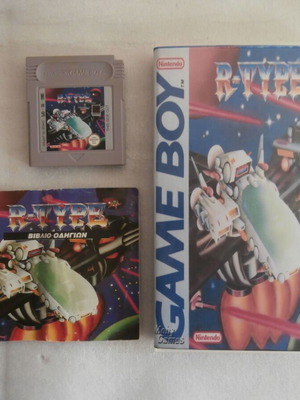 R Type Nintendo Game Boy like new with Greek manual and PSP style case