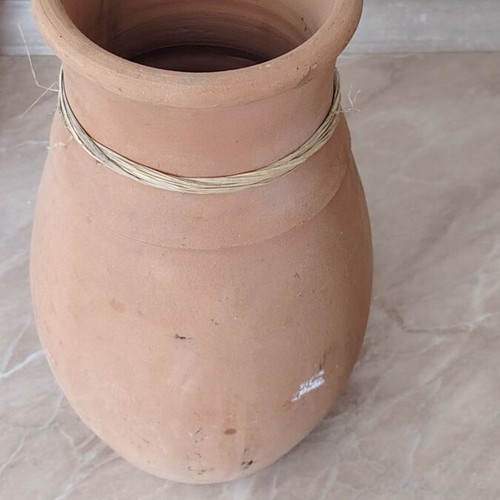 Clay planter used, 25cm