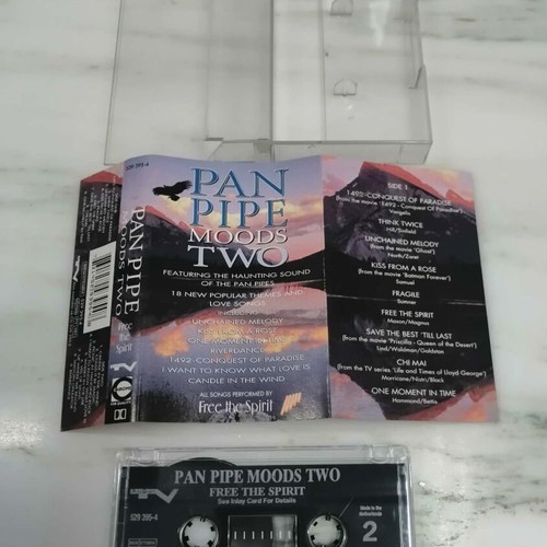 Free the Spirit Pan Pipe Moods Two cassette tape, 1995