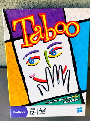 Taboo adult board game used