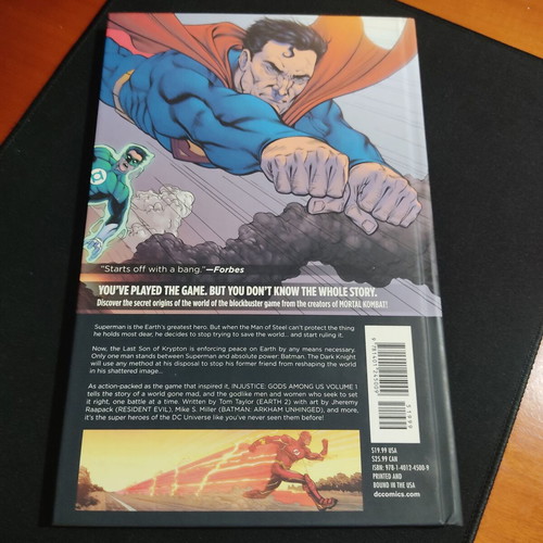 DC Comics Injustice Gods Among Us hardcover volume one new