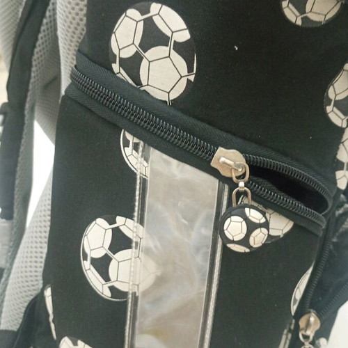 School bag used with back padding and hard bottom