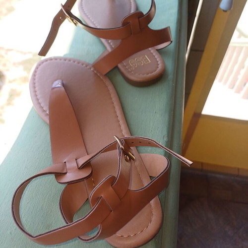 Women's sandals new, size 36, brown