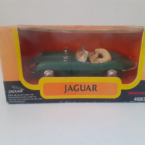 Jaguar 1:43 diecast model new, sealed packaging