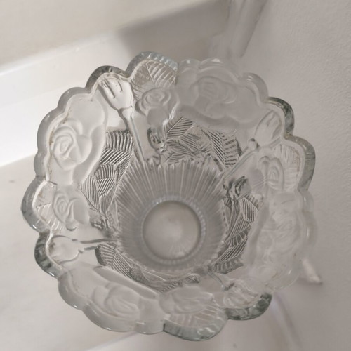 Glass vase 25 cm