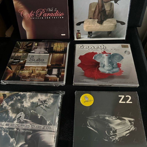 48 CDs σαν καινούργια, ηλεκτρονική, house, ethnic μουσική