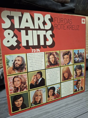 Stars & Hits Für Das Rote Kreuz vinyl LP used, pop collection 73/74