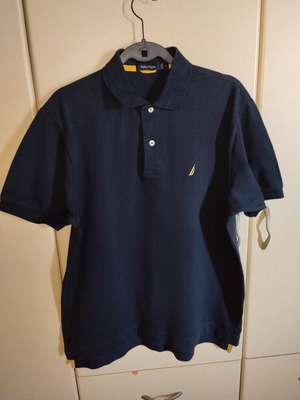 Nautica Polo μπλούζα καινούργια, μπλε, μέγεθος M