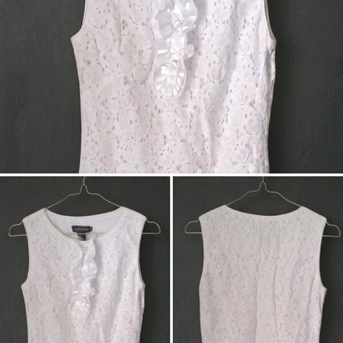 Rampage White Lace Mini Dress like new, size XXS