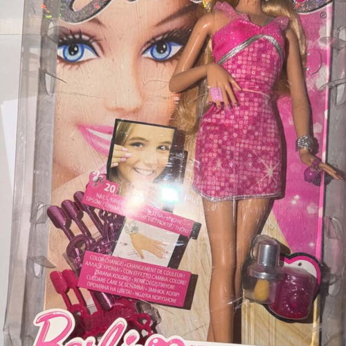 Barbie Glitter Nails T7434 new, very rare 2010