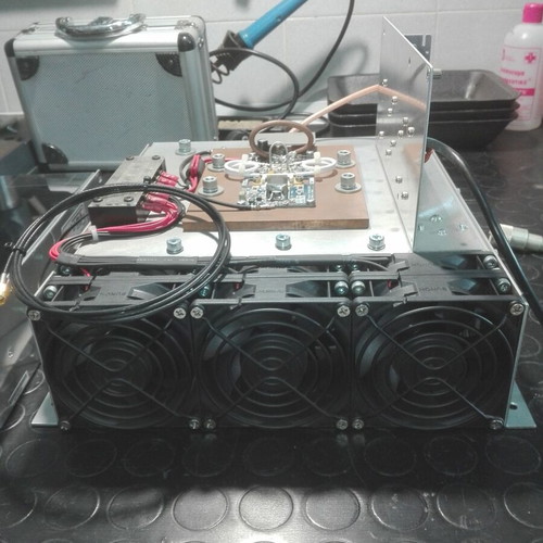Linear FM 300W Amplifier BLF278 new, compact system